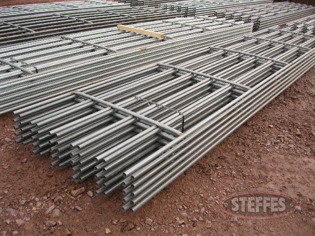 (10) continuous fence panels